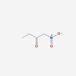 molecular formula C4H7NO3 B8816209 1-Nitrobutan-2-one CAS No. 22920-77-0