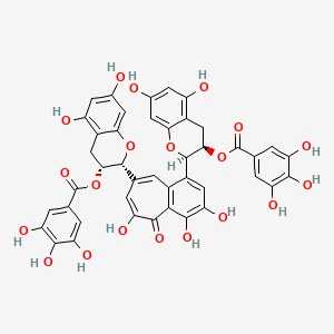 molecular formula C43H32O20 B8816235 Theaflavin 3,3'-digallate 