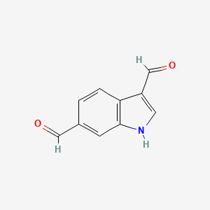 Indole-3,6-dicarboxaldehyde