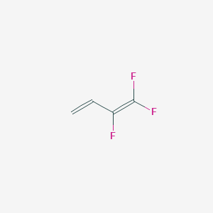 molecular formula C4H3F3 B8816262 1,1,2-Trifluoro-1,3-butadiene CAS No. 68155-04-4