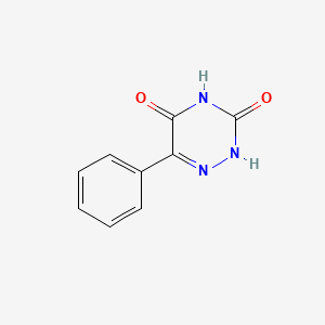 6-Phenyl-1,2,4-triazine-3,5(2h,4h)-dione