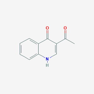 molecular formula C11H9NO2 B8816325 3-acetyl-1H-quinolin-4-one CAS No. 6622-19-1