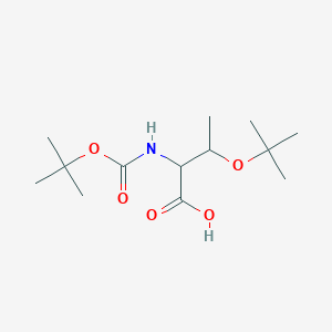 molecular formula C13H25NO5 B8816332 BOC-D-THR(TBU)-OH 