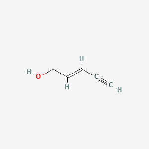 molecular formula C5H6O B8816346 2-Penten-4-yn-1-ol 