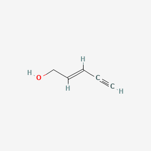 molecular formula C5H6O B8816346 (E)-pent-2-en-4-yn-1-ol 