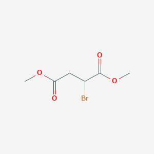 molecular formula C6H9BrO4 B8816358 Dimethyl 2-bromosuccinate 
