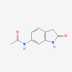 molecular formula C10H10N2O2 B8816408 N-(2-Oxoindolin-6-yl)acetamide CAS No. 58605-01-9