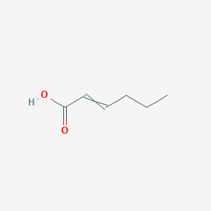 molecular formula C6H10O2 B8816423 2-Hexenoic acid 