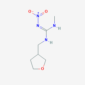 (2E)-1-methyl-2-nitro-3-(tetrahydrofuran-3-ylmethyl)guanidine