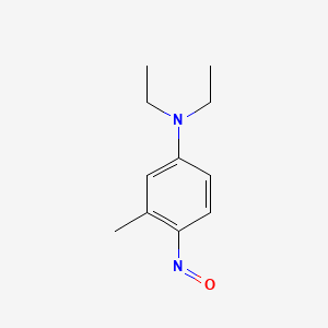 N,N-diethyl-3-methyl-4-nitrosoaniline