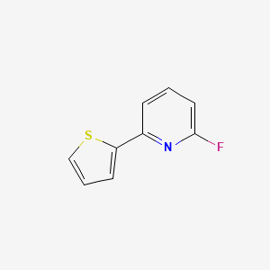 2-Fluoro-6-(thiophen-2-yl)pyridine