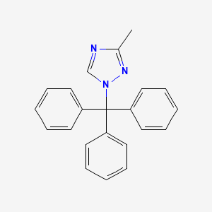 3-Methyl-1-trityl-1H-1,2,4-triazole