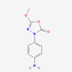 3-(4-Aminophenyl)-5-methoxy-1,3,4-oxadiazol-2(3H)-one
