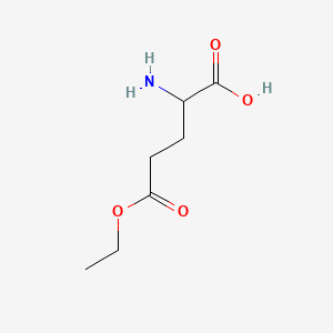 molecular formula C7H13NO4 B8816616 2-Amino-5-ethoxy-5-oxopentanoic acid 