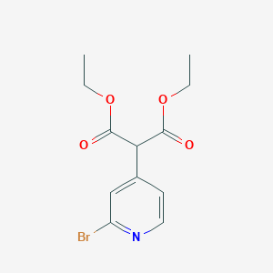 Diethyl 2-(2-Bromo-4-pyridyl)malonate