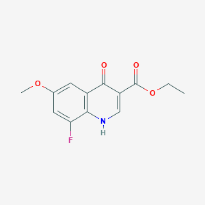 Ethyl 8-fluoro-4-hydroxy-6-methoxyquinoline-3-carboxylate
