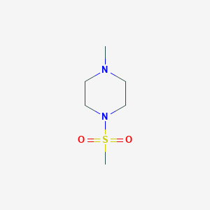 molecular formula C6H14N2O2S B8816717 1-(Methylsulfonyl)-4-methylpiperazine CAS No. 59039-17-7