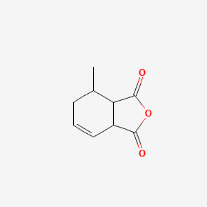 molecular formula C9H10O3 B8816734 3-Methyltetrahydrophthalic anhydride CAS No. 23939-62-0