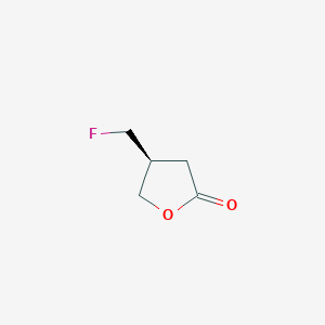 molecular formula C5H7FO2 B8816777 (S)-4-(Fluoromethyl)dihydrofuran-2(3H)-one CAS No. 813452-00-5