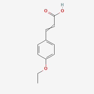 molecular formula C11H12O3 B8816790 3-(4-Ethoxyphenyl)acrylic acid 