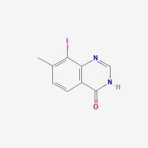 8-Iodo-7-methylquinazolin-4(3H)-one