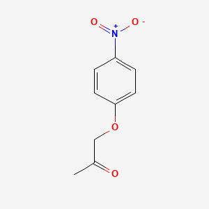 molecular formula C9H9NO4 B8816798 1-(4-Nitrophenoxy)propan-2-one CAS No. 6698-72-2
