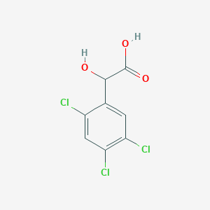 molecular formula C8H5Cl3O3 B088168 2,4,5-Trichloromandelic acid CAS No. 14299-51-5