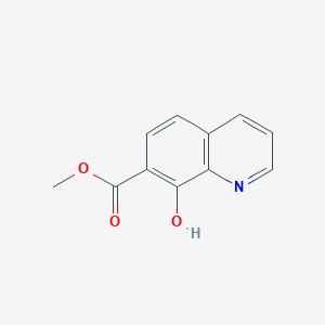 molecular formula C11H9NO3 B8816853 Methyl 8-hydroxyquinoline-7-carboxylate CAS No. 73776-20-2