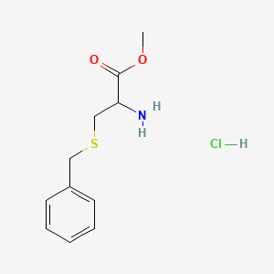 molecular formula C11H16ClNO2S B8816861 Methyl S-benzyl-L-cysteinate hydrochloride CAS No. 5462-08-8