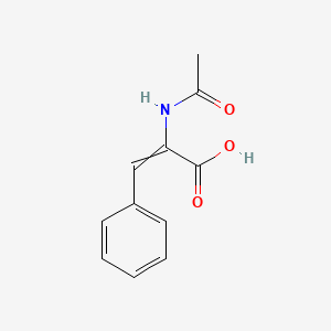 molecular formula C11H11NO3 B8816953 alpha-Acetamidocinnamic acid 