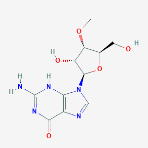 molecular formula C11H15N5O5 B088170 3'-O-甲基鸟苷 CAS No. 10300-27-3