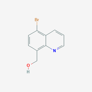 molecular formula C10H8BrNO B8817019 (5-Bromoquinolin-8-yl)methanol 