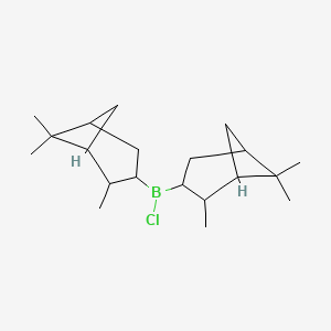 molecular formula C20H34BCl B8817039 (-)-Diisopinocampheyl chloroborane 