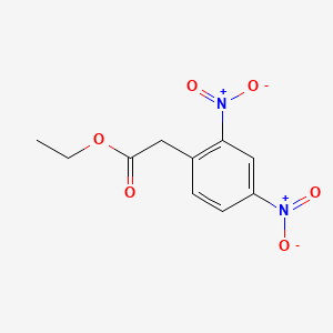 Benzeneacetic acid, 2,4-dinitro-, ethyl ester