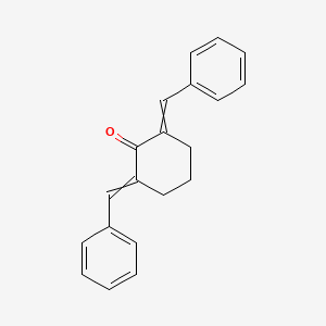 molecular formula C20H18O B8817092 2,6-Dibenzylidenecyclohexanone 