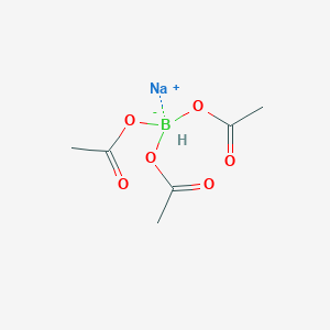 molecular formula C6H10BNaO6 B8817111 Sodium triacetoxy-borohydride 