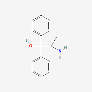 molecular formula C15H17NO B8817158 2-Amino-1,1-diphenylpropan-1-ol CAS No. 57728-35-5