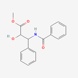 molecular formula C17H17NO4 B8817193 Methyl (2r,3s)-3-(benzoylamino)-2-hydroxy-3-phenylpropanoate 