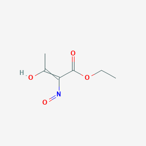 molecular formula C6H9NO4 B8817198 Ethyl 2-(hydroxyimino)-3-oxobutanoate 