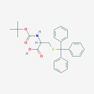 molecular formula C27H29NO4S B8817205 N-BOC-S-trityl-cysteine 