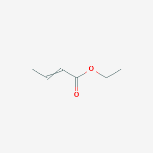 molecular formula C6H10O2 B8817255 2-Butenoic acid, ethyl ester 