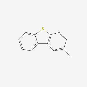 molecular formula C13H10S B8817296 2-Methyldibenzothiophene CAS No. 30995-64-3