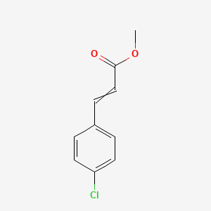 molecular formula C10H9ClO2 B8817337 Methyl 4-chlorocinnamate 