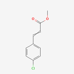 molecular formula C10H9ClO2 B8817337 p-Chlorocinnamic acid methyl ester 
