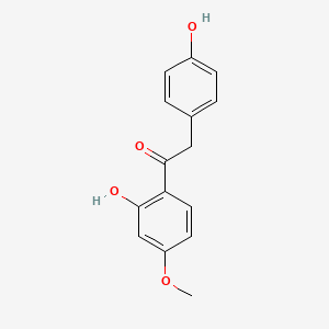 1-(2-Hydroxy-4-methoxyphenyl)-2-(4-hydroxyphenyl)ethanone
