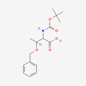 molecular formula C16H23NO5 B8817400 Boc-O-benzyl-L-threonine 