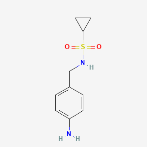 N-(4-Aminobenzyl)cyclopropanesulfonamide