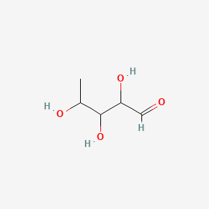 molecular formula C5H10O4 B8817414 5-Deoxy-D-ribose 