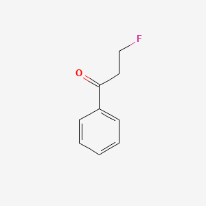 molecular formula C9H9FO B8817510 3-Fluoro-1-phenylpropan-1-one CAS No. 30390-95-5
