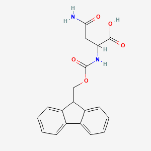 molecular formula C19H18N2O5 B8817616 Fmoc-D-Asn-OH 